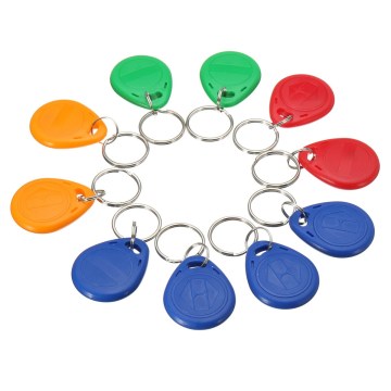 10pcs Handheld 125KHz RFID ID cards keyfob EM4305 access control card Tag