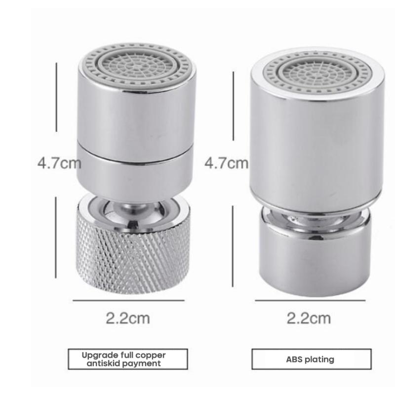 360° Adjustable Water Filter Rotate Swivel Faucet Nozzle Filter Adapter Water Saving Tap Aerator Bathroom Kitchen Accessories