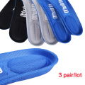3 pair Ortholite Memory Foam Cushioning Insole Breathable Absorbent Insoles for Men and Women shoes Slow rebound Deodorization