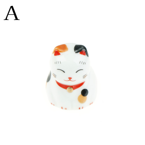 Lucky cat Chopsticks Holder Japanese ceramic chopsticks care Ceramic Lucky Cat Home Hotel Ceramics Cute