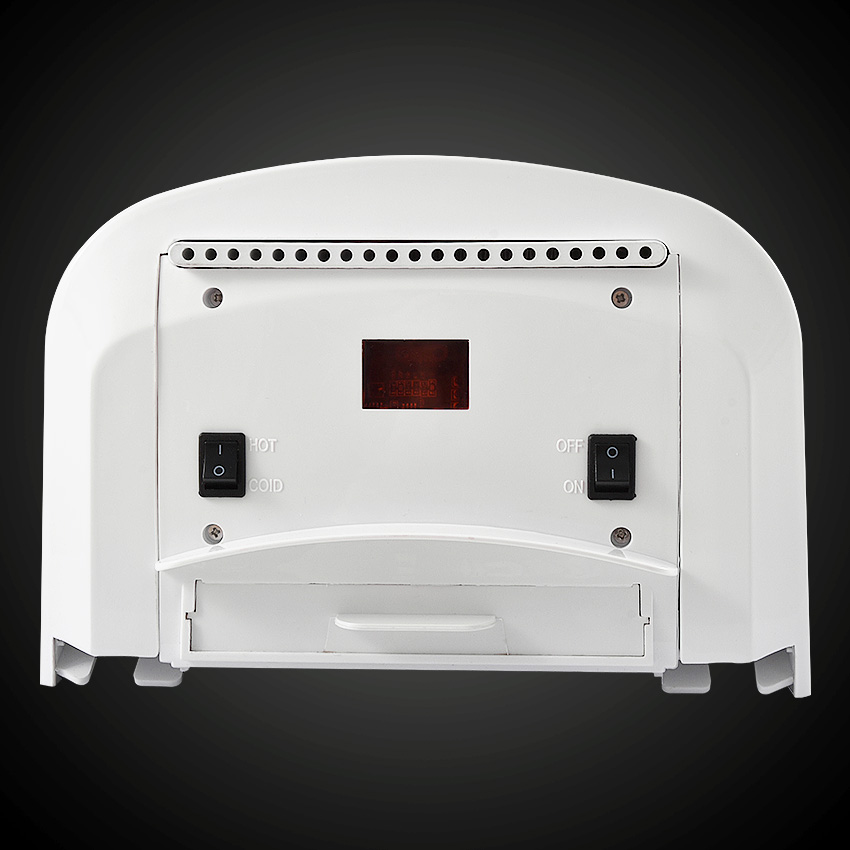 1pc 81008 Household hand-drying device Bathroom Hotel automatic sensor jet hand dryer 110V/220V sensor Hot cold wind 1100W white