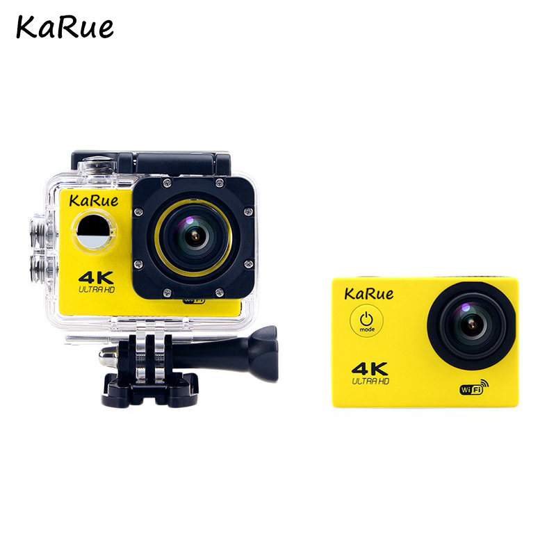 Hot Action Camera WiFi Ultra HD 4K Underwater 30M 2.0" LCD 1080p 60fps170D Lens Helmet Cam Waterproof Pro Sports Camera Camaras