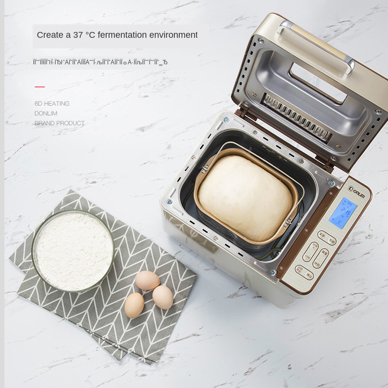 New Bread Machine Fully Automatic Multi-function Smart Bread Maker Ferment Flour Maker Toaster Bread Electric Breakfast Machine
