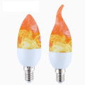 E14 E27 Simulation Flame Effect LED Bulb Corn Lamp Night Light Bulbs Novelty Emulation Fire Flicker Burning Decorative lamp