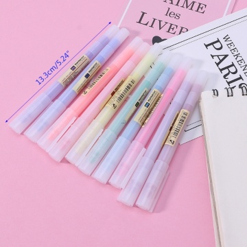 10Pcs Fluorescent Pen Mild Liner Highlighters Color Marker Pen School Supplies