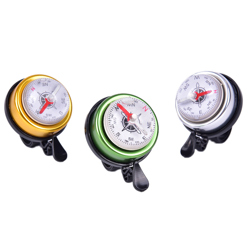 Bike Cycling Sport Handlebar Compass Ring-down Horn Bicycle Bell Bicycle Accessories