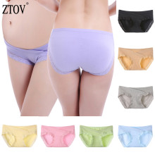 ZTOV 1 Pcs Pregnancy Underwear Maternity Panties Low Waist Briefs for Pregnant Women UnderPants Intimates Pregnancy Panties XXXL