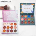 New Matte Eye Shadow Palette Makeup Shimmer Pigment Waterproof Mineral Balm Shade Nude Cosmetic Professional Eyeshadow Pallete