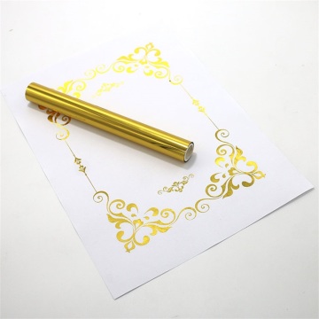 Gold 5M X 1 Roll Hot Stamping Foil Paper Gold Foil Foil by Laser Printer and Laminator Toner Reactive Foil,Foil Paper