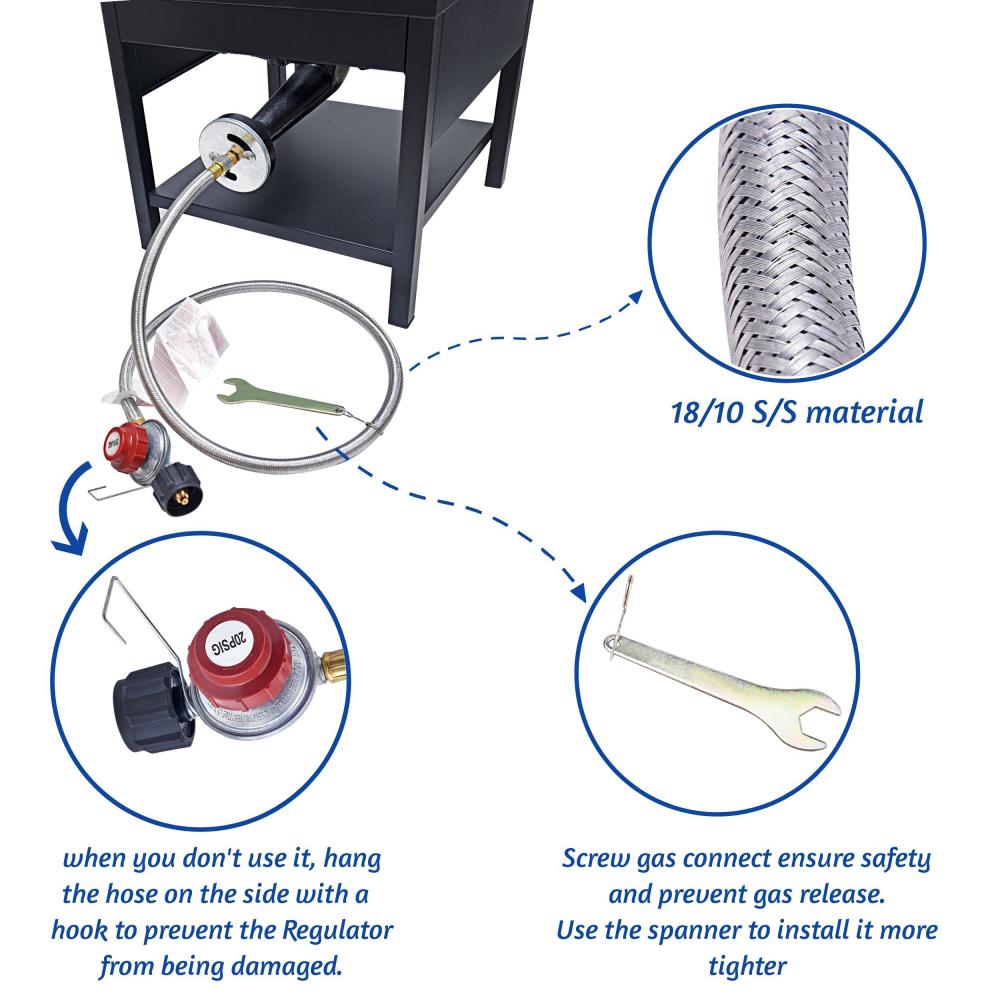 200000 BTU Outdoor Burner Stove