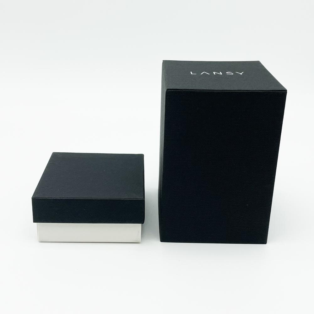 Black Texture Paper Gift Box