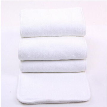 10PCS/LOT Adult Diaper Inserts Incontinence Disable Washable Reusable Cloth Nappy Big Large Microfiber 4 Layers 20cmx49cm D5