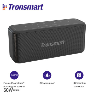 Upgrade 60W Tronsmart Mega Pro TWS Bluetooth Speaker IPX5 Waterproof Soundbar Home Theater Column NFC Voice Assistant EQ Control