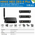 New MINIX NEO Z83-4 Plus MINI PC Intel Official Windows 10 Pro Mini PC Intel Atom X5-Z8350 HD Graphics 4GB/64GB Portable MINI PC