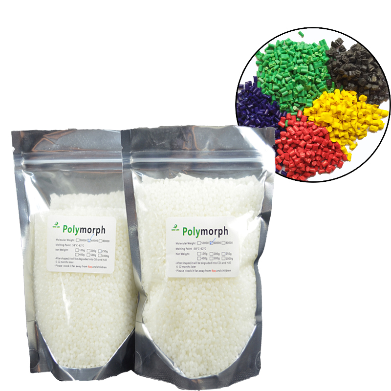 200g PCL and 5color kits Plastimake Instamorph Shape Shifter Thing Prototype material polymorph plastic for hobbyist Usage