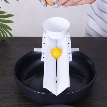 Creative Egg White Separator Slide Egg Yolk Divider Egg Filter Splitter Egg Tools Kitchen Baking Tools