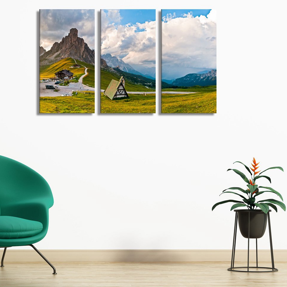 Dolomites Italy Landscape Poster Wall Art Canvas Print Picture for Living Room Restaurant Wall Decor Wholesale Custom Drop Ship