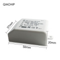 QIACHIP 433Mhz 86 Type Portable RF Wireless Switch Light Remote Control Switch AC 110V 220V Receiver Smart Switch Wall Panel