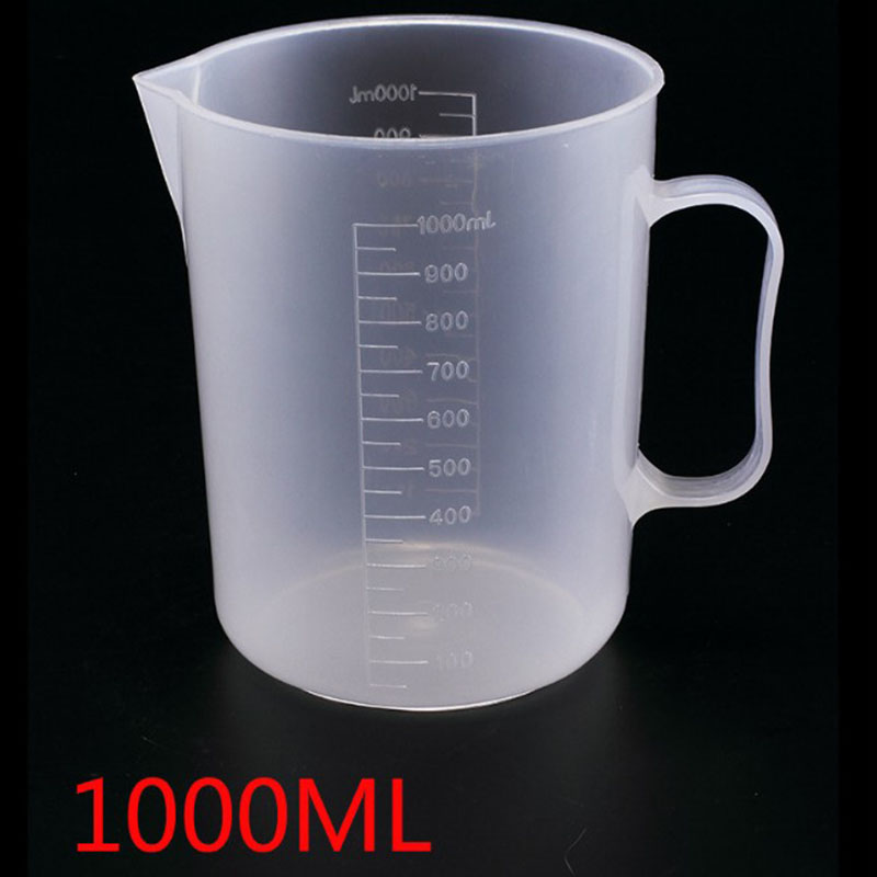 50/100/250/1000/2000ML Clear Plastic Graduated Measuring Cup For Baking Beaker Liquid Measure Cup Container