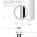 Xiaomi Mijia 500ml Thermal Cup Vacuum Flask Heat Water Tea Mug Thermos Insulated 12 Hours Warm Cold Keeping 316L Stainless Steel