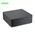 E.MINI H65S Mini ITX Computer Case Aluminum Desktop Server PC Chassis With Two USB2.0 For Office Support OEM