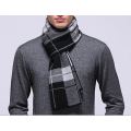 50% Wool 50% Cashmere Knitted Scarf