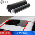 Car Imitation Fake Sunroof Sticker Black Glossy Wrap Roof Vinyl Film DIY