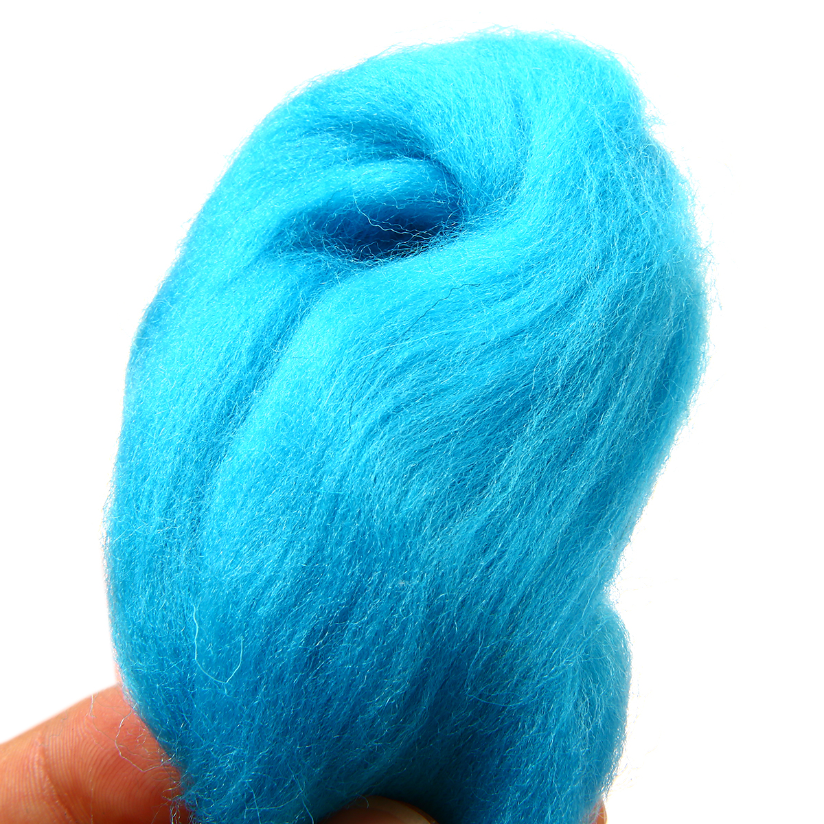 12pcs/Lot 12 Colors 5g Soft Wool Fibre Roving For Needle Felting DIY Hand Spinning Sewing Doll Needlework Fibre Arts