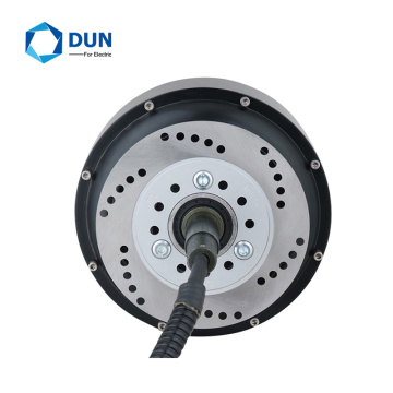 Wheel Motor 2000W 205 45H V3 Brushless Gearless Electric Car Hub for Tricycle Motorcycle Conversion