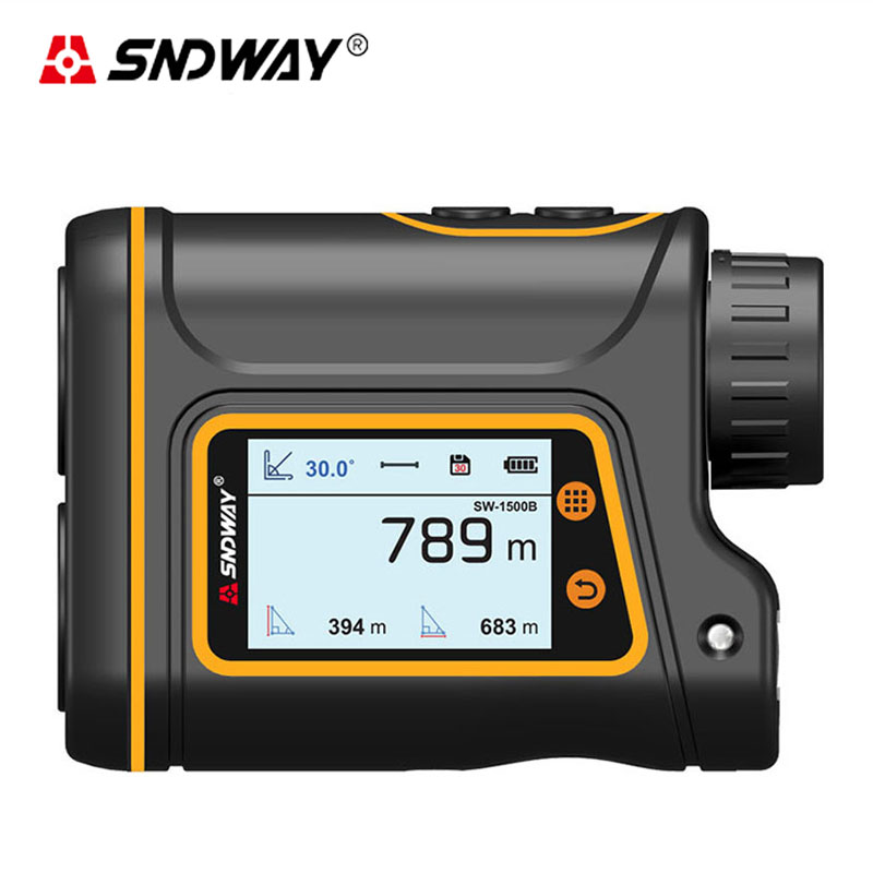 SNDWAY Laser Distance Meter 800/1000/1500 Laser Rangefinder Telescope for hunting golf laser meter distance speed angle Measure