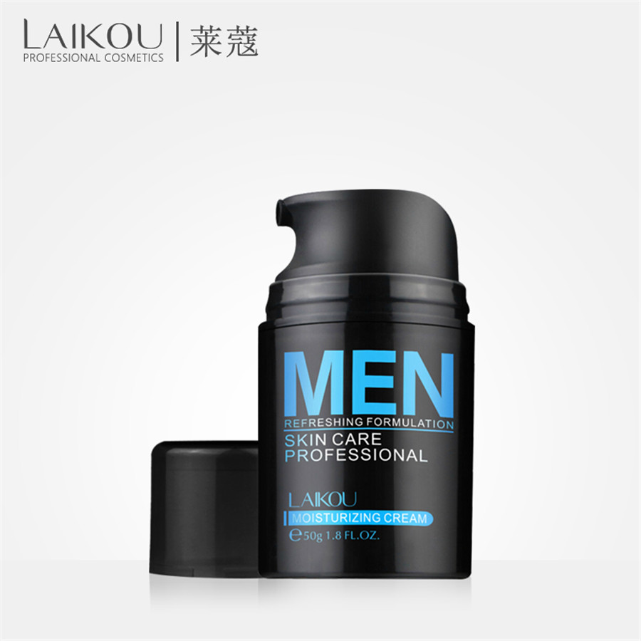 LAIKOU Brand Man Face Cream For Face Oil-control Shrink Pores Men Expert Treatment Hyaluronic Man Face Crem Korea Moisturizing