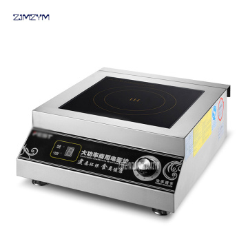 Commercial Induction cooker 5000W High power Electromagnetic oven Hotel Industrial furnace 6 Firepower Restaurant Cooker RC-5KWB