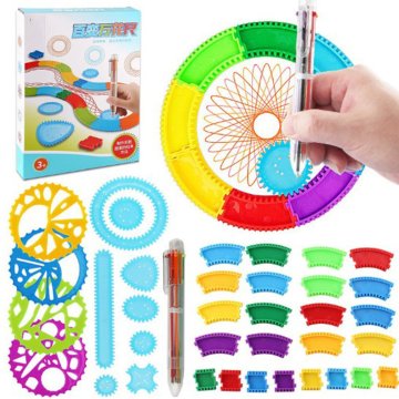 Children Art Painting Spirograph Toys Science Educational Puzzle Children's Drawing Tools Toys Funny