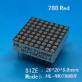 LED Dot Matrix Red color dot matrix 788BS module