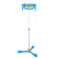 iTECHOR Children Karaoke Song Machine Microphone Stand & Lights Toy Karaoke Players Home Audio & Video- Blue