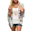 Womens Floral Chiffon Casual Cardigan Bikini Kimono