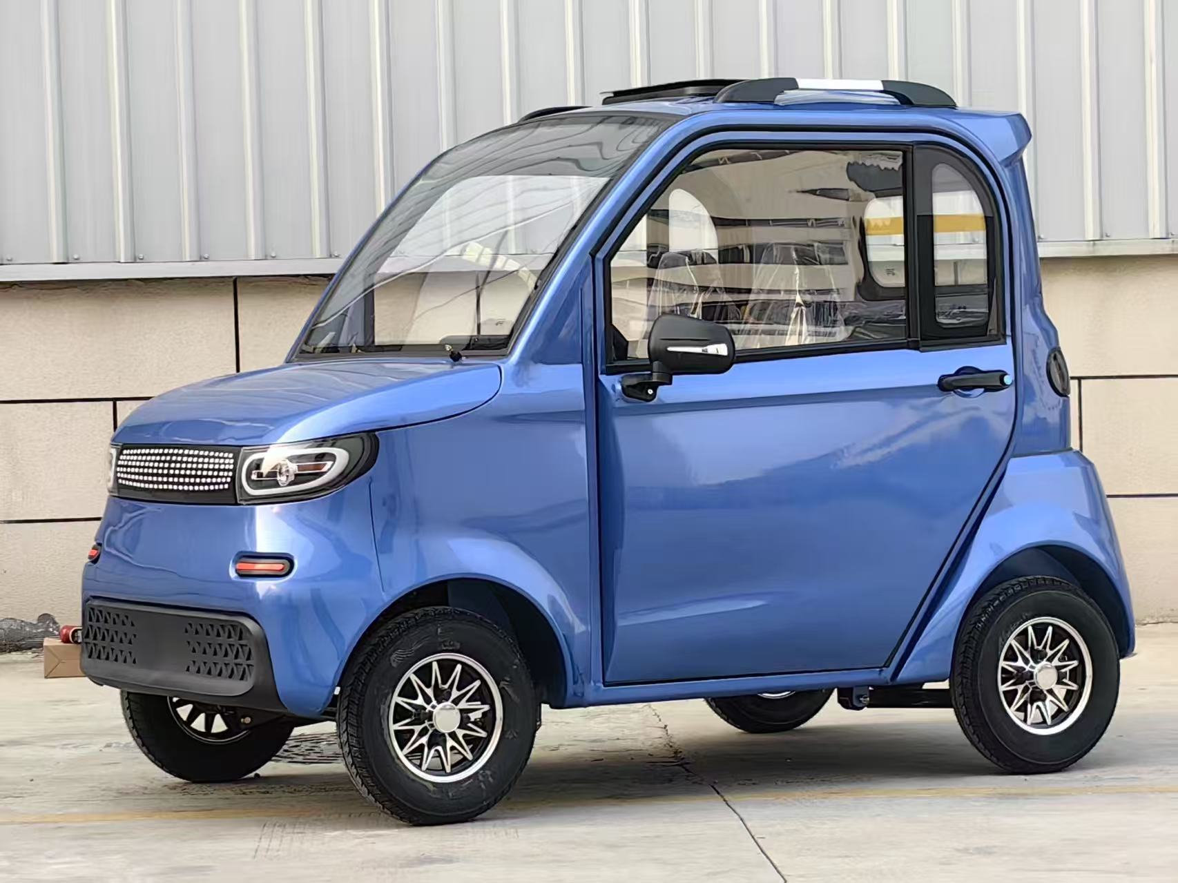 Beyond Brand two-door fully enclosed electric vehicle