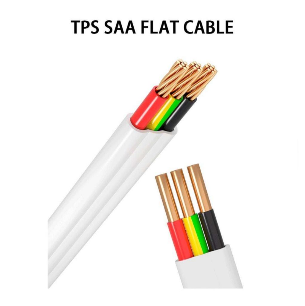 SAA Approved 3 Core TPS Flat Building Cable