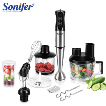 10 in 1 Multi Food Processor Stainless Steel Blender Vegetable Cutter Meat Grinder Chopper Whisk 800W Food Mixer Juicer Sonifer