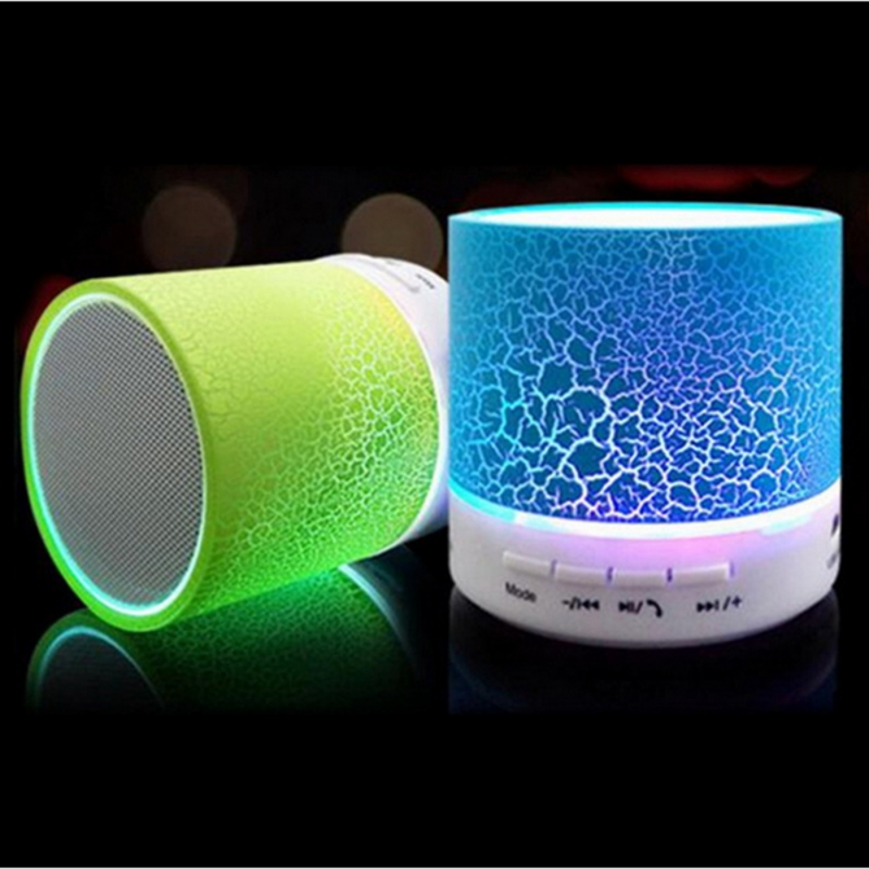 LED Mini Bluetooth Speaker wireless speakers Portable Music Sound Box Subwoofer with Mic Support TF Card for IPhone Xiaomi