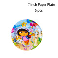 7 inch plate 6 Pcs