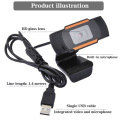 HD 1080P Webcam PC Mini USB 2.0 Web Camera With Microphone USB Computer Camera For Live Streaming Webcam 1080P/480P