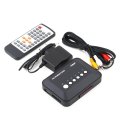 Kebidumei 1080P TV Videos Player SD/MMC Media Player SD MMC RMVB MP3 Multi TV USB HDMI Media Player Box Support USB Hard Disk Dr