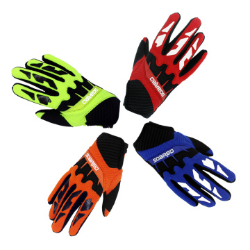 1 Pair Kids Girls Boys Cycling Skating Gloves Ultra-light Flexible Breathable Full Finger Gloves for Cycling Skating XXS/XS/S/M