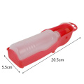 New Pet Dog Water Bottle 250ml Foldable Portable Drinking Bottle Travelling Outdoor Drinking Feeder Bowl 1 PC