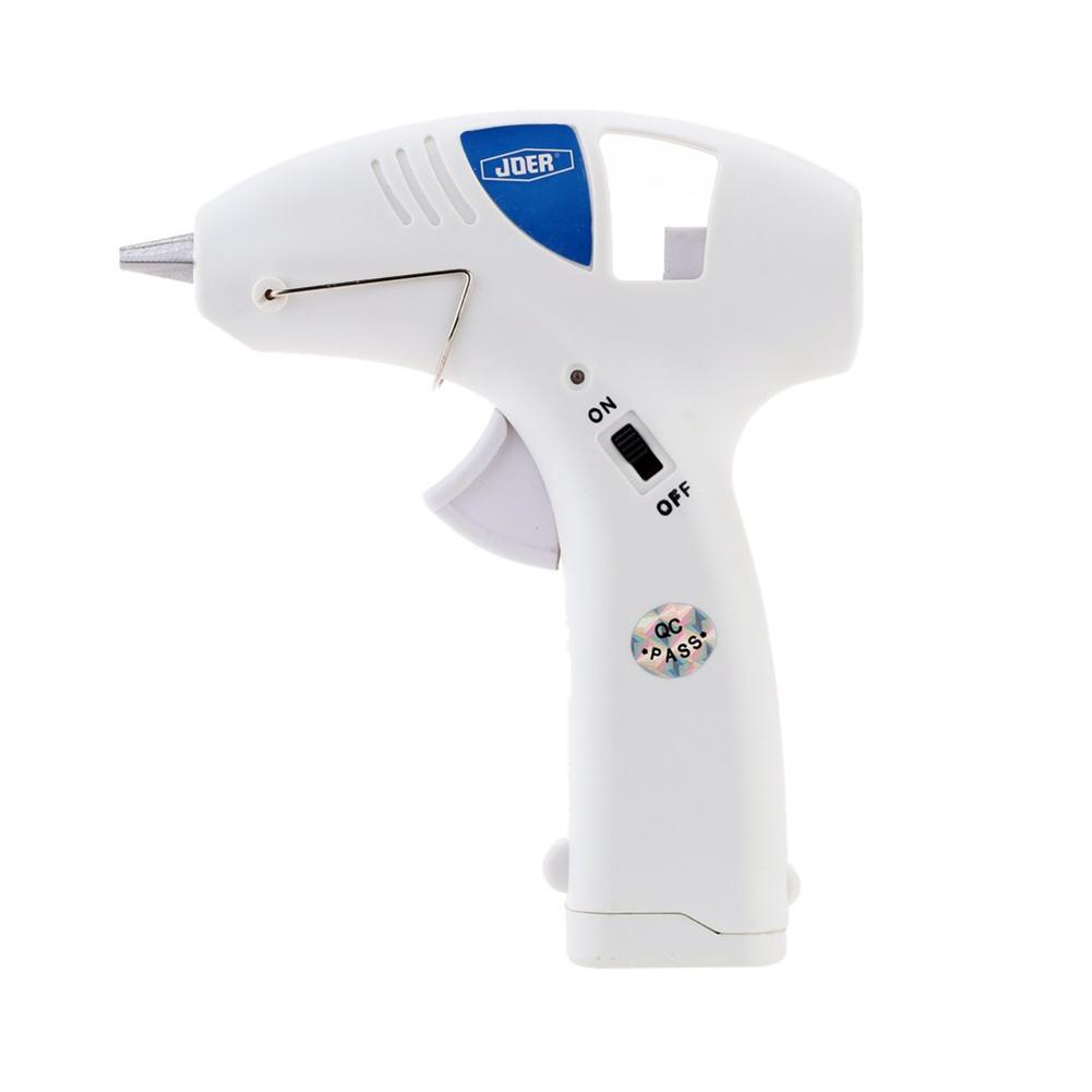 10W Mini Cordless Hot Melt Glue Gun 6V Battery High Temp Heater Graft Repair Heat Gun Cordless Heating Craft Repair Tool