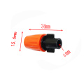 10pcs Irrigation Spray Nozzles Sprayers Garden Plants Cooling Irrigation Systems Lawn Water Spray Atomization Nozzle IT231