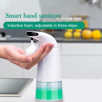250ML Automatic Foam Soap Dispenser Smart Liquid Soap Dispenser Contactless Infrared Sensor Induction Foam Dispenser Pump