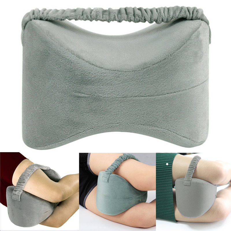 Orthopedic Memory Foam Knee Wave Shape Pillow Sleeping Support Cushion Sciatica Back Hip Joint Pain Relief Side Sleeper Leg Pad