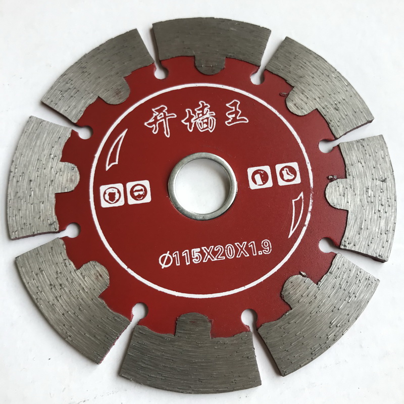 free shipping of DIY quality 1PC 105-115mm segmented diamond saw blade cutting disc for hard tile ceramics masonry cutting